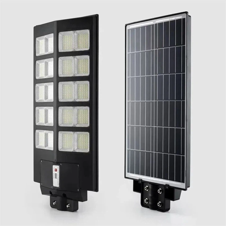 solar panel road light