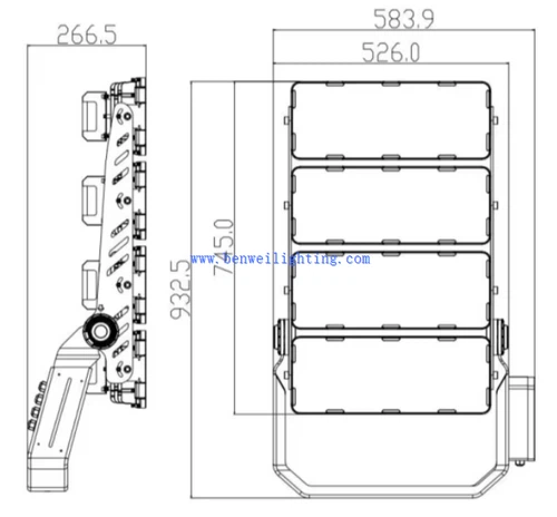 600W LED stadium lightings 600W LED stadium lightings