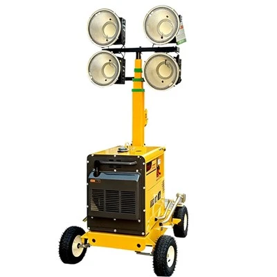 4.5mポータブルタワー発電機LEDライト